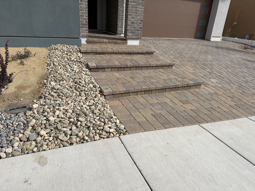 Humphreys Recessed Lighting and Steps